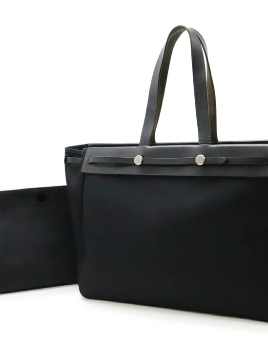 Hermes Handbags - HERMES Her Bag Cabas MM 2 In 1 Tote Bag